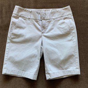 Light Grey J.Crew Frankie Bermuda Shorts